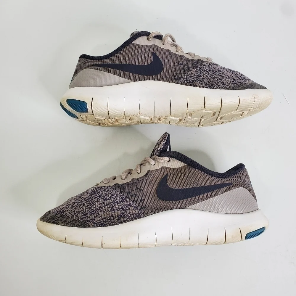 Nike Shoes Size 4.5 Youth 6 Women Flex Contact Sneakers s Athletic Gray
